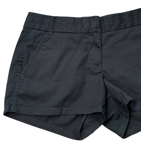 J Crew Womens Black Broken-In Classic Chino Shorts Size 2 - Picture 5 of 5